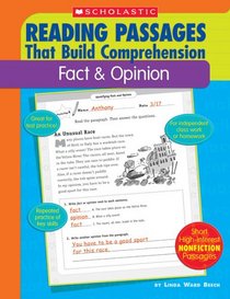 Fact & Opinion (Reading Passages That Build Comprehensio)