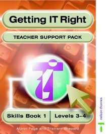 Getting It Right Teacher Support Packs 1 Levels 3-4 (Getting It Right)