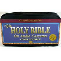 Scourby KJV Cassette - Complete Bible: 48 Cassettes - Burgundy Carrying Case