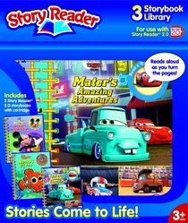 Story Reader 2.0 3-Book Disney Library: Mater s Amazing Adventures, Nemo s Big Race, Mickey s Mystery List
