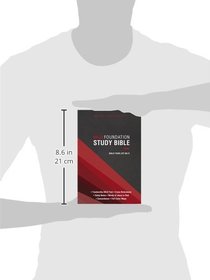 NKJV, Foundation Study Bible, Hardcover, Red Letter Edition