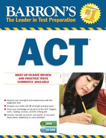 Barron's ACT with CD-ROM (Barron's Act (Book & CD-Rom))