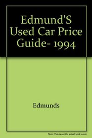 Edmund's Used Car Price Guide, 1994