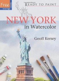 New York in Watercolor (Ready to Paint)