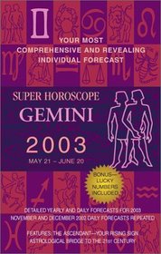 Super Horoscopes 2003: Gemini