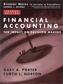 Financial Accounting: The Impact on Decision Makers : Student Notes to Lectures in Powerpoint