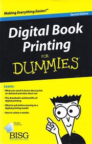 Digital Book Printing for Dummies, Special Edition
