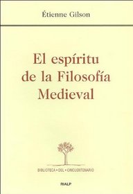 El Espiritu De La Filosofia Medieval