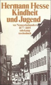 Kindheit und Jugend vor Neunzehnhundert 1.