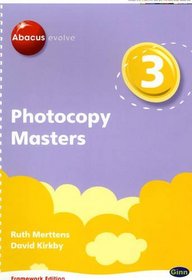 Abacus Evolve Year 3 Photocopy Masters Framework Edition (Abacus Evolve Framework)