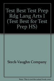 Test Best Test Prep Rdg Lang Arts I (Test Best for Test Prep HS)