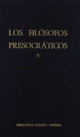 Filosofos Presocraticos II, Los (Spanish Edition)