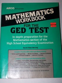 Mathematics Workbook for the GED Test (Arco Civil Service Test Tutor)