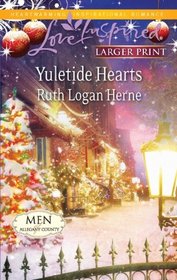 Yuletide Hearts (Men of Allegheny County, Bk 4) (Love Inspired, No 677) (Larger Print)