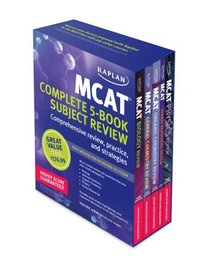 Kaplan MCAT Premier Complete 5-Book Subject Review