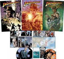 Indiana Jones Set 2: Tomb of the Goos - Vols. 1-4, Kingoom of the Crystal Skull - Vols. 1-4