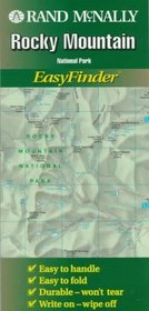 Rand McNally Rocky Mountain National Park Easyfinder Map (Easyfinder Map)