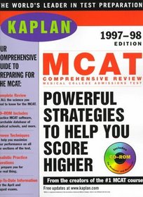 KAPLAN MCAT COMPREHENSIVE REVIEW 1997-1998 WITH CD-ROM (Book and CD-Rom)