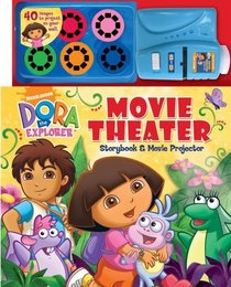 Dora the Explorer Movie Theater Storybook & Movie Projector (Nickelodeon Dora Movie Theater)