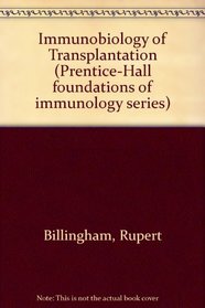 The immunobiology of transplantation (Prentice-Hall foundations of immunology series)