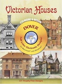 Victorian Houses CD-ROM and Book