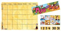 Teddy Bear All-year Calendar Bulletin Board Set