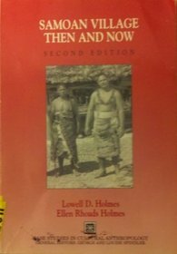 Samoan Village: Then and Now (Case Studies in Cultural Anthropology)