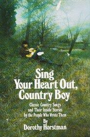 Sing Your Heart Out, Country Boy