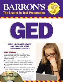 Barron's GED with CD-ROM (Barron's Ged (Book & CD-Rom))