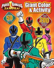 Power Rangers Samurai: Giant Color & Activity Book