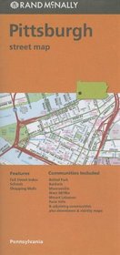 Rand Mcnally Folded Map: Pittsburgh Street Map (Rand McNally Pittsburgh Street Guide)