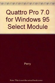 Quattro Pro 7 Projects for Windows 95