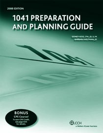 1041 Preparation and Planning Guide 2008 (Preparation and Planning)