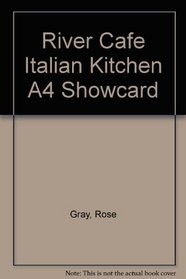 River Cafe Italian Kitchen A4 Showcard