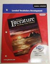 Glencoe Literature Leveled Vocabulary Development Course 2 Adapted