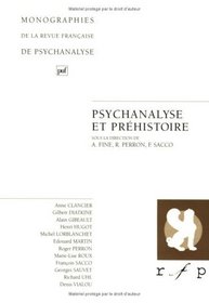 Psychanalyse et Préhistoire (Ancien prix éditeur : 22.50  - Economisez 48 %)