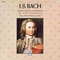 Bach -- Inventions & Sinfonias (2 & 3 Part Inventions) (Alfred Masterwork Edition)