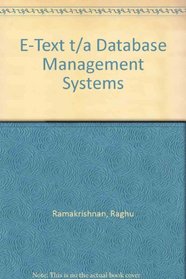 E-Text t/a Database Management Systems