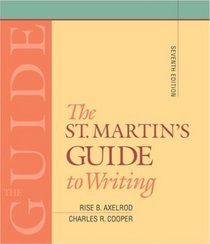 The St. Martin's Guide to Writing