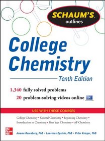 Schaum's Outline of College Chemistry (Schaum's Outline Series)