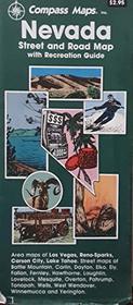 Nevada street and road map with recreation guide: Area maps of Las Vegas, Reno-Sparks, Carson City, Lake Tahoe ; street maps of Battle Mountain, Carlin, ... Fallon, Fernley, Hawthorne, ... Yerington