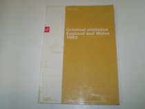 Criminal Statistics - England & Wales, 1992 (Command Paper)