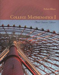 College Mathematics I, Third Custom Edition