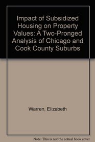 Impact of Subsidized Housing on Property Values: A Two-Pronged Analysis of Chicago and Cook County Suburbs (Urban insights series)