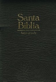 RVR60 Vinyl Large Print Bible w/ Pocket and Zipper (Spanish Edition)