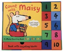 Count with Maisy Board Book and Number Blocks: A Maisy Counting Book
