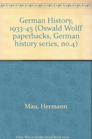 German History 1933-1945: An Assessment by German Historians