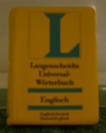 Langenscheidts Universal-Worterbuch English