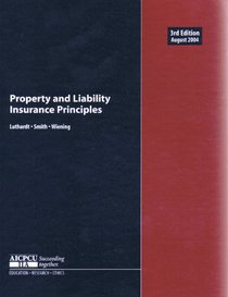 Property and  Liability Insurance Principles