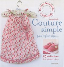 Couture simple pour enfants sages (French Edition)